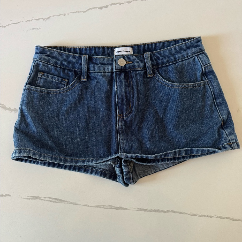 Denim Blue SUPERDOWN Skort